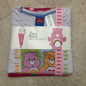 Pjs set care bear size 4-6 adult small